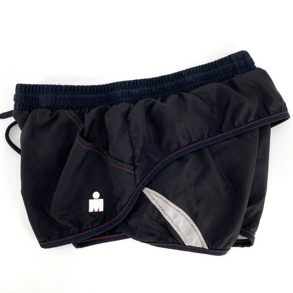 Iron Man Shorts Ironman Black Lightweight Triathlon Built In Brief